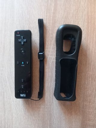 Mando Wii Nintendo con funda y correa