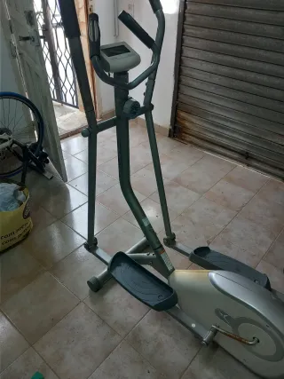 Bicicleta Elíptica Gris