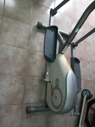 Bicicleta Elíptica Gris