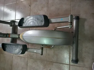 Bicicleta Elíptica Gris