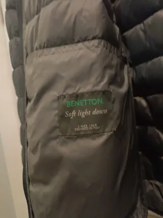 Plumas Hombre Benetton Negra