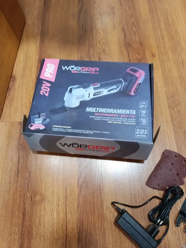 Multiherramienta Wörgrip 20V PRO