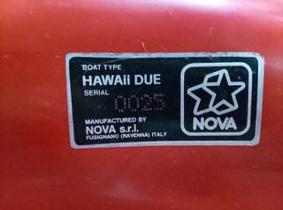 Kayak Nova Hawaii Due Rojo
