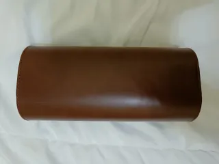 Estuche para 3 relojes marrón