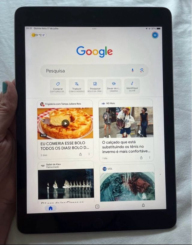 iPad 5ª Gen 128GB Plata