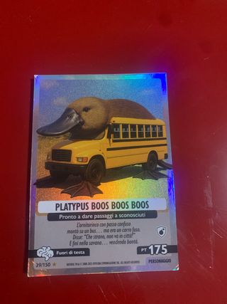 Carte Brainrot Platypus Boos Boos Boos