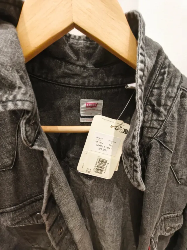 Camisa vaquera negra Levi's