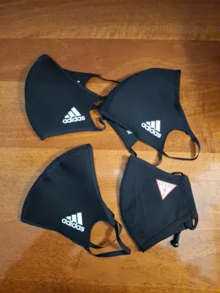 Mascherine Adidas e Guess Nere