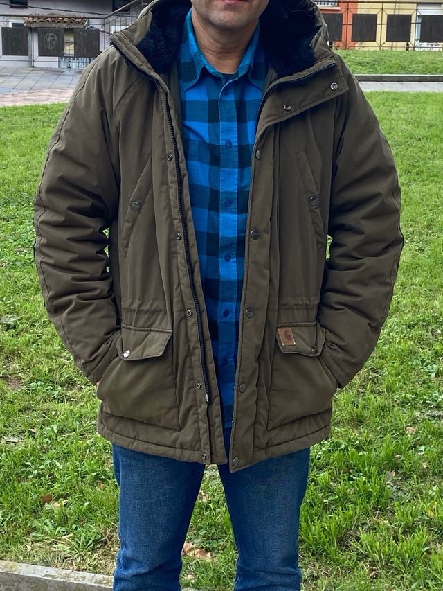 Parka Carhartt Trapper XXL Verde Militar