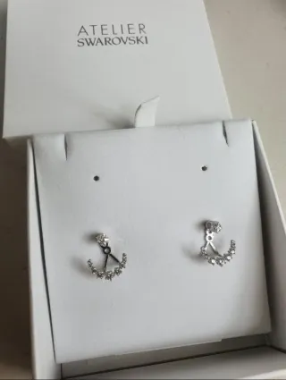 Pendientes Swarovski Estrella y Luna