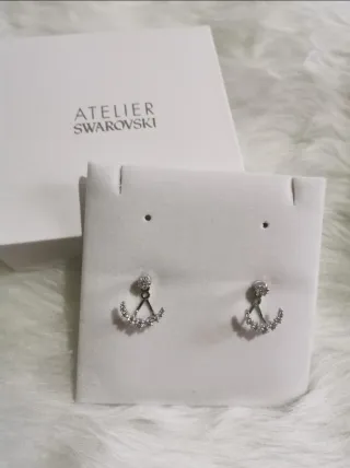 Pendientes Swarovski Estrella y Luna
