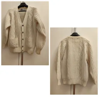 Cardigan Shetland Vintage Tg XXL