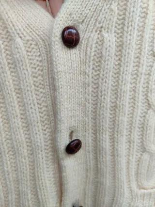 Cardigan Shetland Vintage Tg XXL