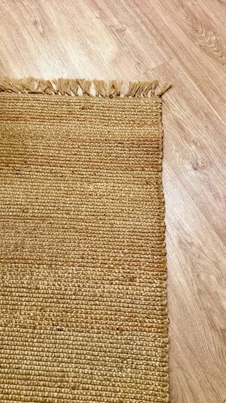 Tappeto in iuta beige/marrone 70x200