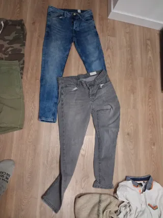 Lote ropa variada (24 prendas) hombre