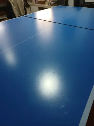 Mesa Ping Pong Plegable con Ruedas