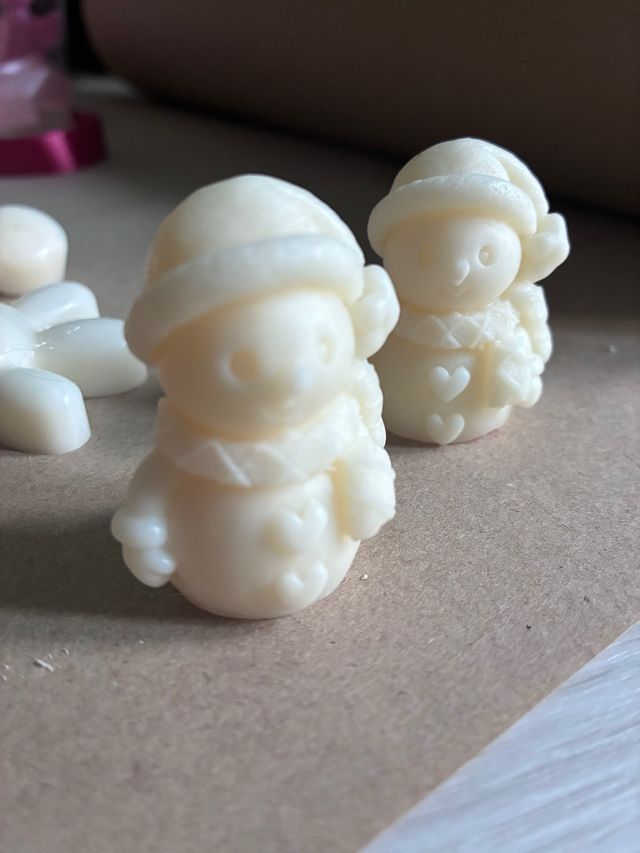 Candele Natalizie Pupazzo Neve