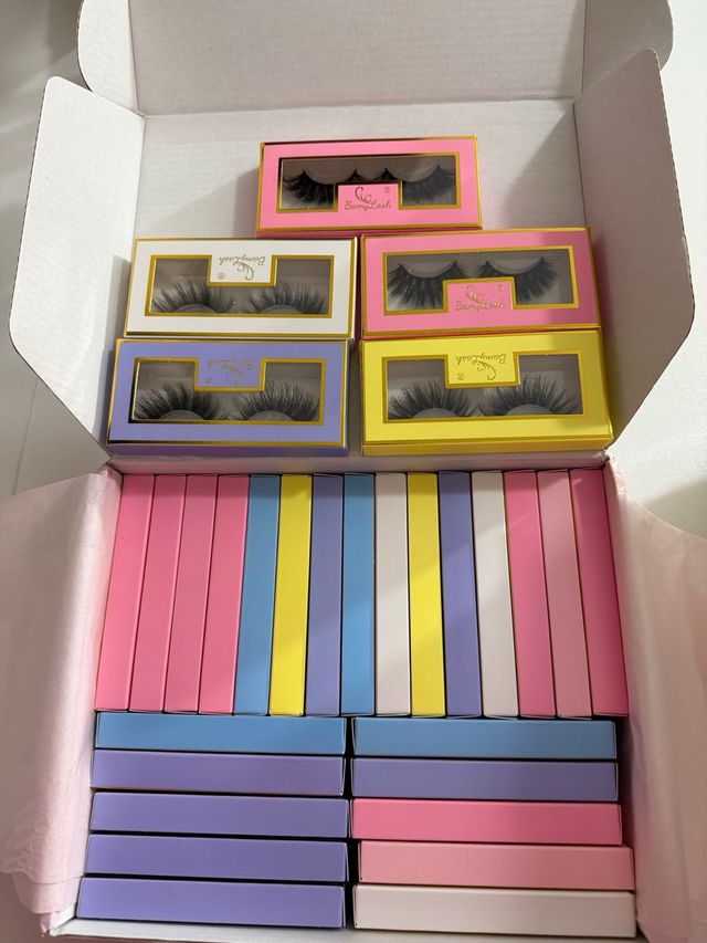 30 Pares Pestañas Postizas