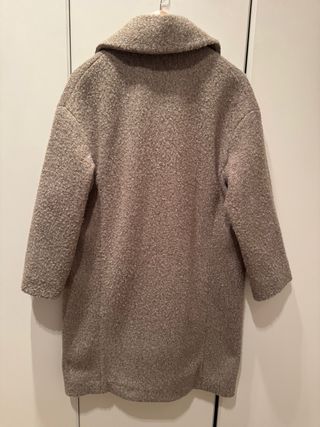 Abrigo oversize Sfera Talla S Beige