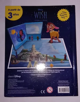 Libro Disney Wish El Poder de los Deseos