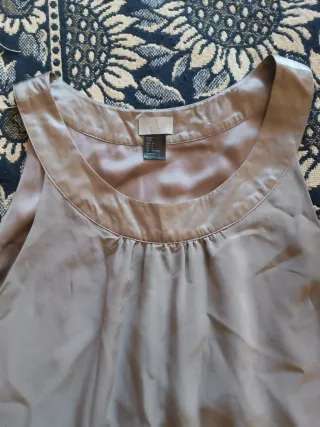 Vestido H&M Beige