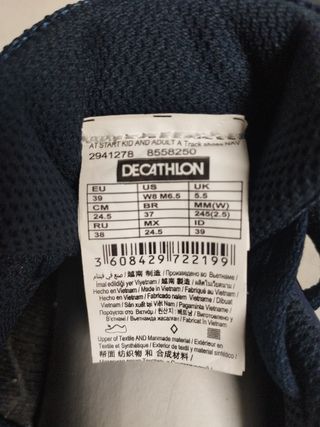 Zapatillas atletismo Kalenji Talla 39