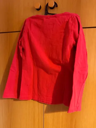 Maglietta bambina rossa ciliegie