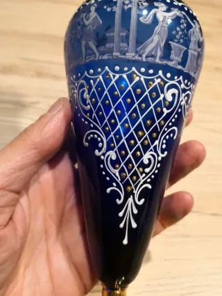 Vaso vintage in vetro