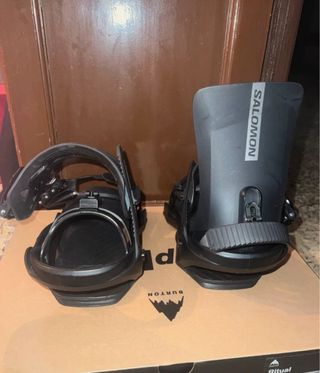 Botas de Snowboard Salomon Negras