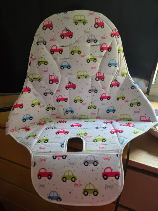 Saco rosa con capucha+funda universal trona regalo