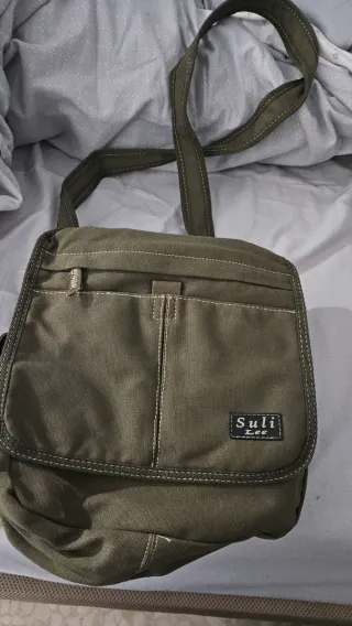 Bolso bandolera Suli Lee verde