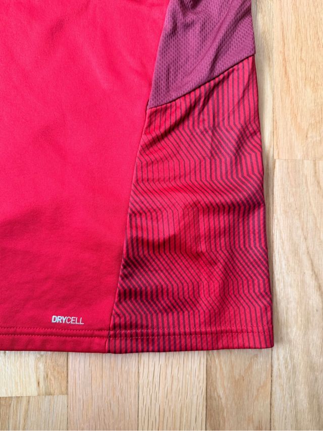Sudadera Puma Roja Media Cremallera