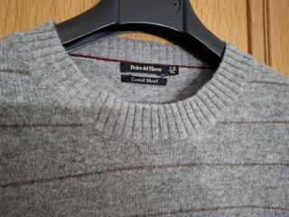 Jersey Pedro del Hierro Talla XL Gris SEMINUEVO
