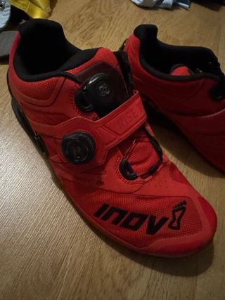 Zapatillas Halterofilia Inov-8 Rojas