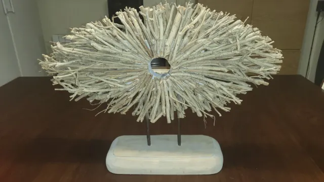 Decoración ramas secas centro de mesa