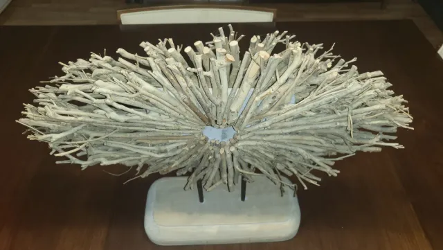 Decoración ramas secas centro de mesa