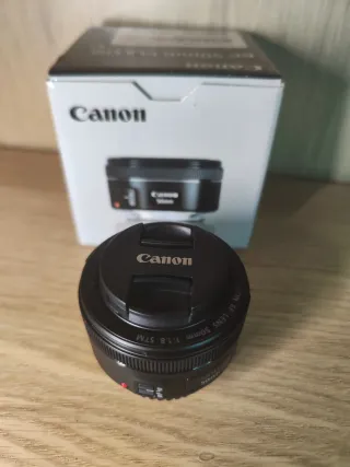 Canon EF 50mm f/1.8 Objetivo Cámara