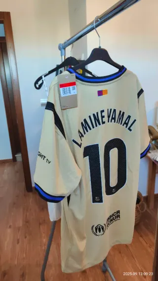 Camiseta Culé segunda equipación 2025/26