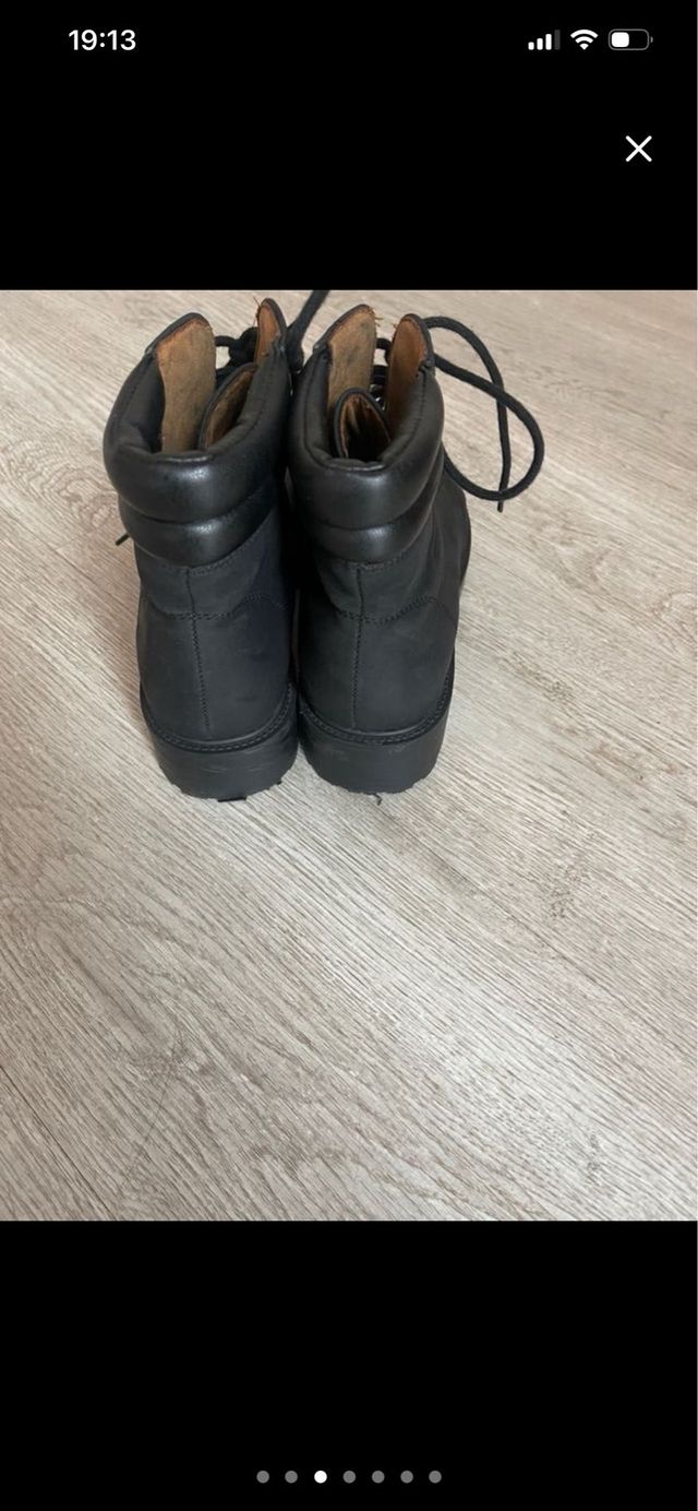 Botas negras talla 40