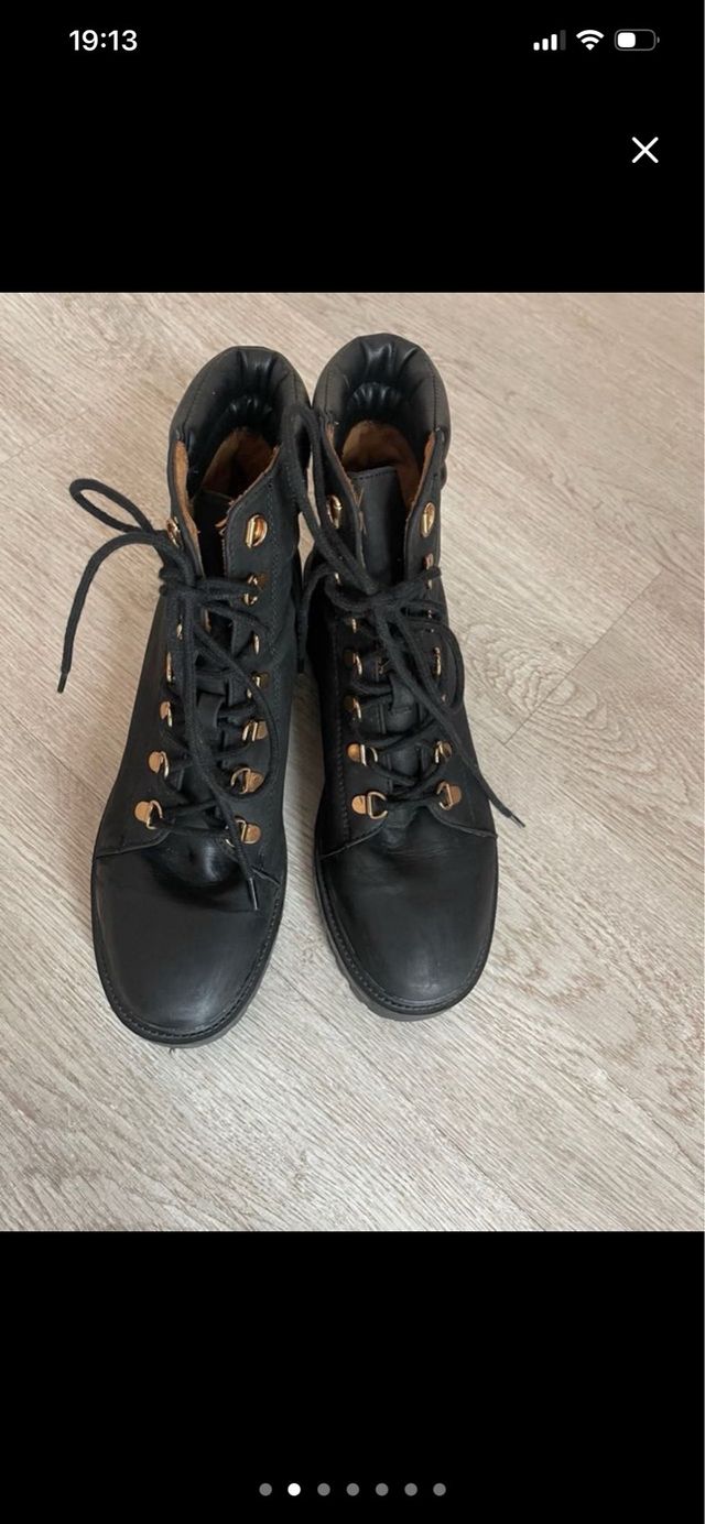 Botas negras talla 40