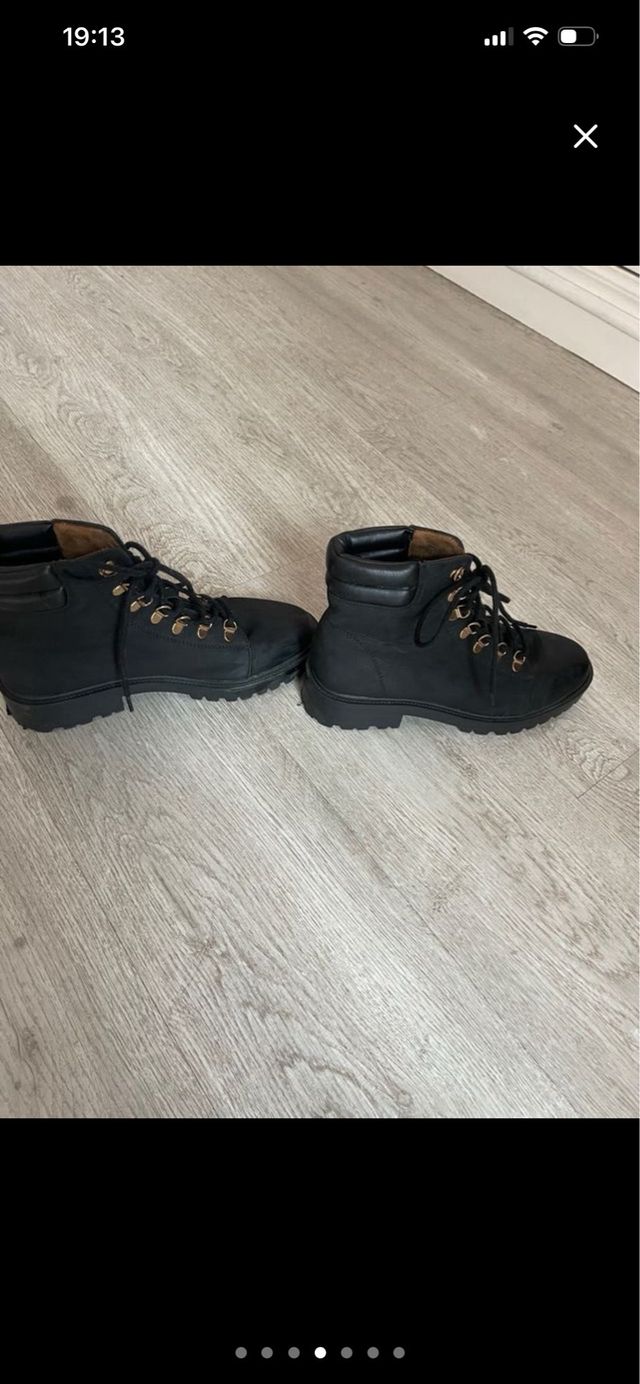 Botas negras talla 40