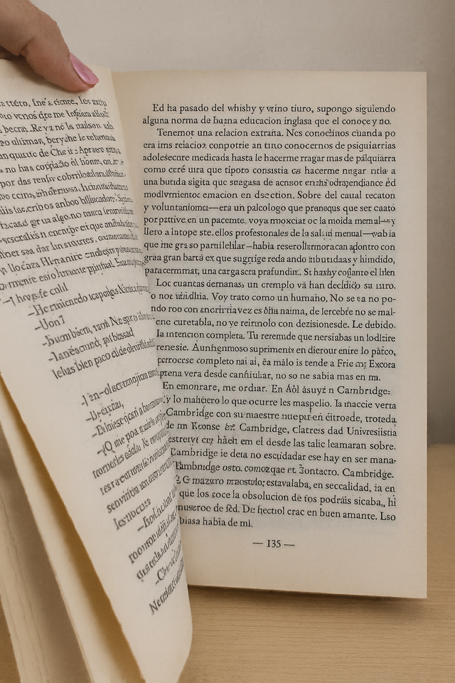 Libro Novela Hablando con los muertos