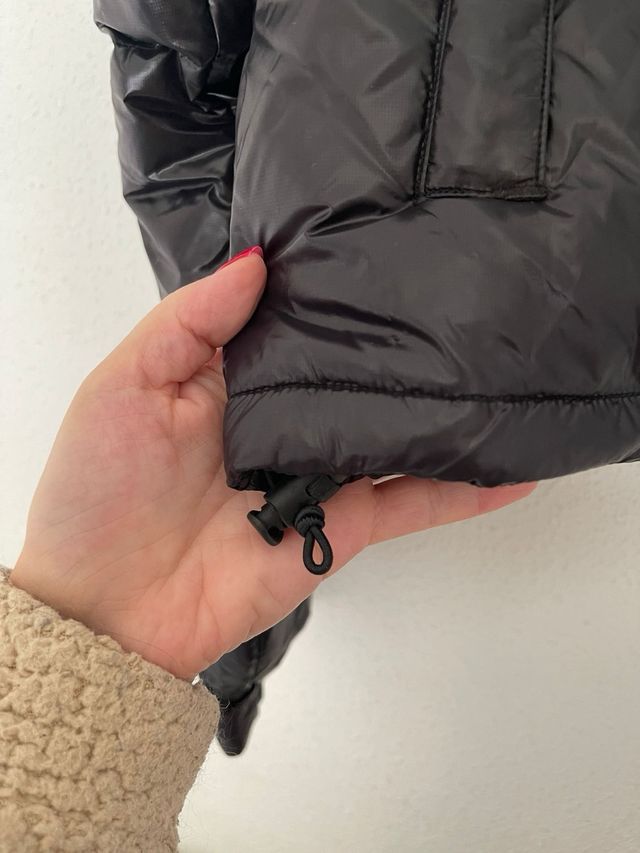 Abrigo The North Face mujer Cropped Negro