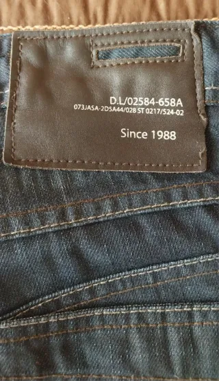 Pantalón Vaquero DL Ajustado Talla S