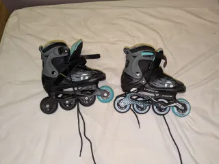 Patines ajustables Talla 33-37 + Protecciones