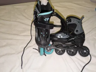 Patines ajustables Talla 33-37 + Protecciones