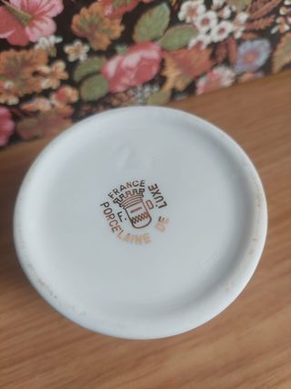 Zuccheriera vintage con decoro donna