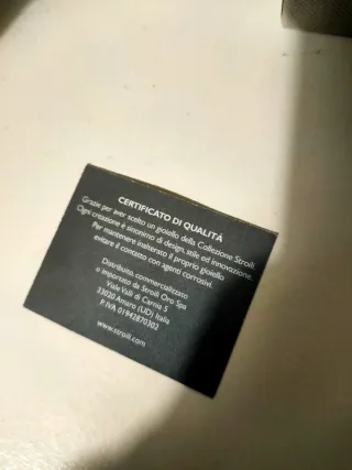 Bracciale uomo Stroili 23 cm nero e argento