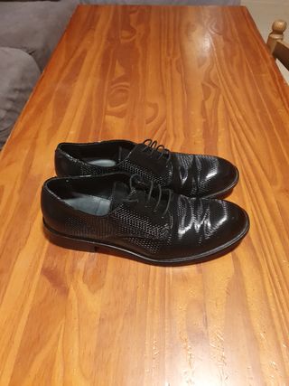 Zapatos de vestir negros para hombre
