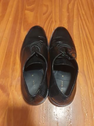 Zapatos de vestir negros para hombre